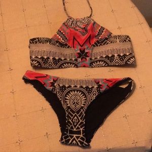 NWOT halter top bikini